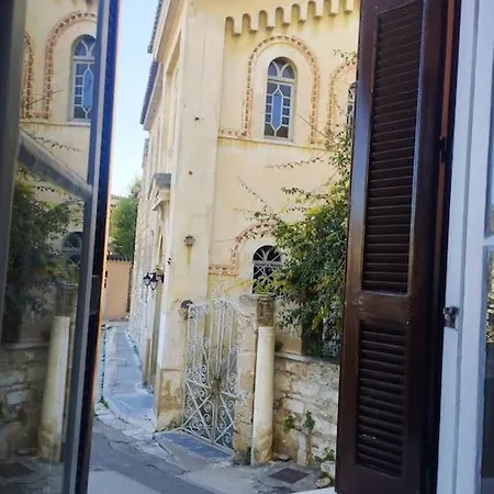 Calliope'S Neoclassical Home In The Heart Of Plaka Athen Exterior foto